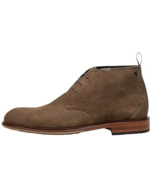 Floris Van Bommel Lace-Up Boots - Brown