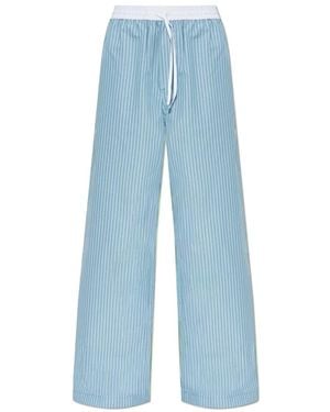 Acne Studios Wide Trousers - Bleu