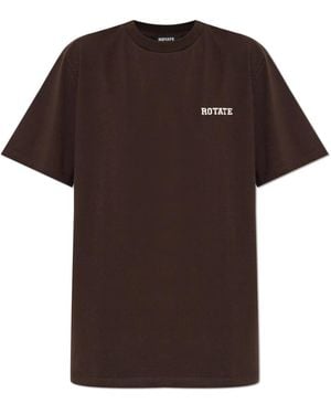 ROTATE BIRGER CHRISTENSEN T-Shirts - Marrón