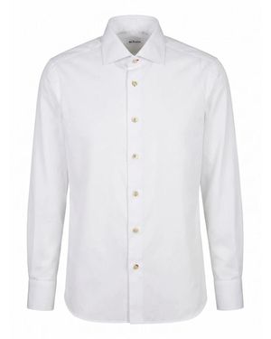 Kiton Formal Shirts - Weiß