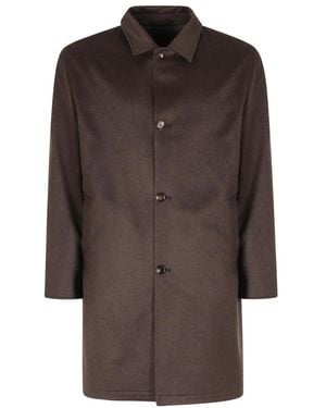 KIRED Single-Breasted Coats - Bruin