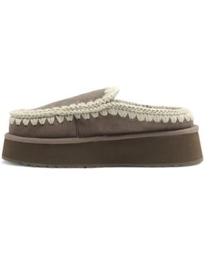 Mou Mules - Brown