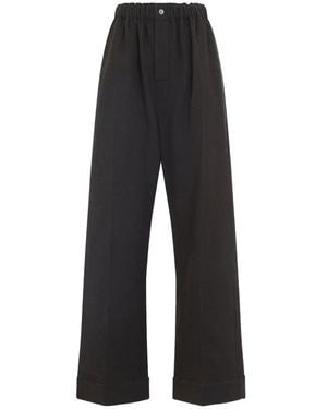 Carven Wide Pants - Black