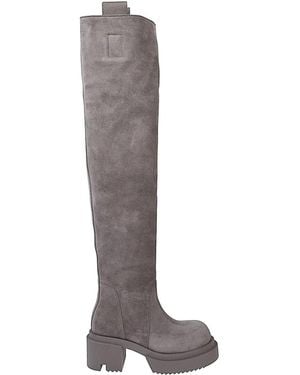 Rick Owens Over-Knee Boots - Bruin
