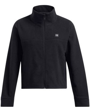 Under Armour Hoodies & Sweatvesten ,Zwart ,Polyester Expanse Fleece Full-Zip - Blauw