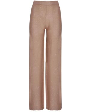 Kangra Wide Trousers - Brown