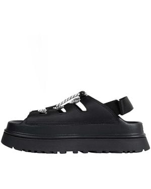 UGG Schoenen ,Zwart ,Leer Goldenglow Toggle - Blauw