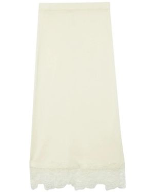 Twinset Rokken ,Gebreide Rok - Naturel
