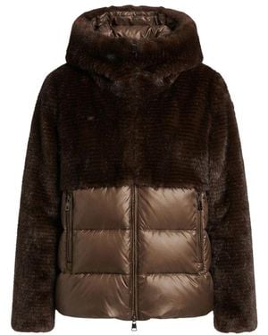 Blauer Faux Fur & Shearling Jackets - Marron
