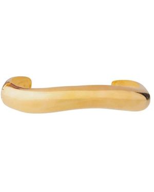 FEDERICA TOSI Accessoires ,Geel ,Choker Wave - Metallic