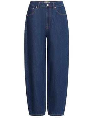 Ichi Jeans ,Blauw ,Denim Ihberisel Pa2 Broek 20124033