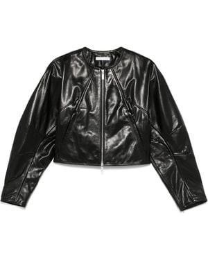 Helmut Lang Leather Jackets - Negro