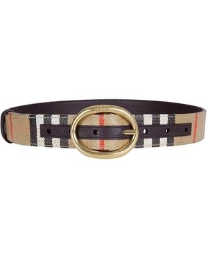 Burberry Belts - Brown