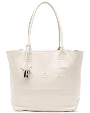 Hogan Tote Bags - White