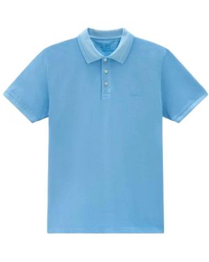 Woolrich Polo Shirts - Bleu