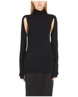Helmut Lang Turtlenecks - Nero