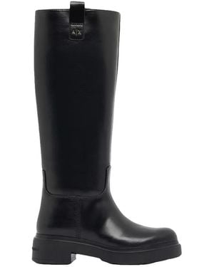 ARMANI EXCHANGE High Boots - Nero