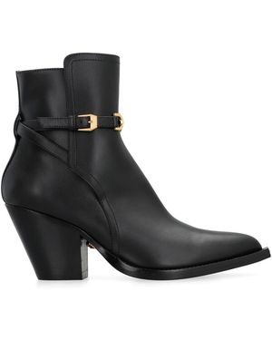 Versace Cowboy Boots - Black