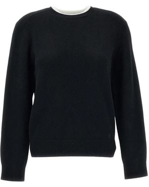 Loulou de Saison Truien & Vesten ,Zwart ,Round-Neck Truien