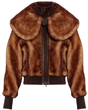 KNWLS Faux Fur & Shearling Jackets - Marrón