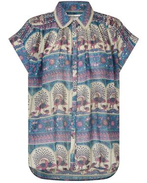Lolly's Laundry Overhemden - Blauw