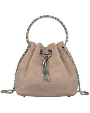Alma En Pena. Bucket Bags - Brown