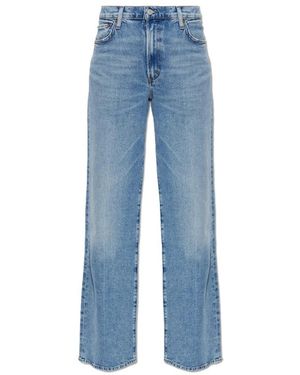 Agolde Straight Jeans - Bleu