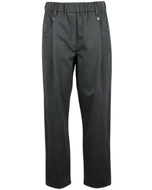 Brunello Cucinelli Tapered Trousers - Grey