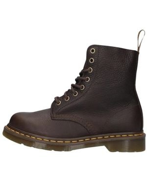 Dr. Martens Schoenen ,Bruin ,Leer 1460 Pascal Enkellaarsjes