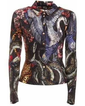 Roberto Cavalli Shirts - Negro