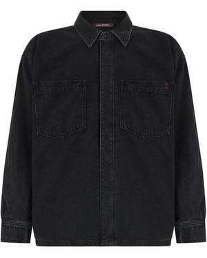 ICON DENIM Denim Shirts - Nero