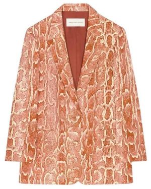 Dries Van Noten Blazers - Naranja