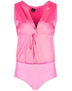 Pinko Body Mit V-Ausschnitt - Pink