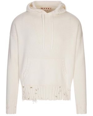 Marni Hoodies - White