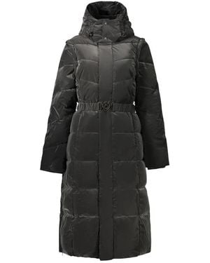 Desigual Down Coats - Negro