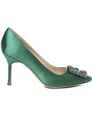 Manolo Blahnik Pumps - Green