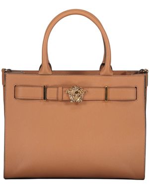 Versace Tote Bags - Braun
