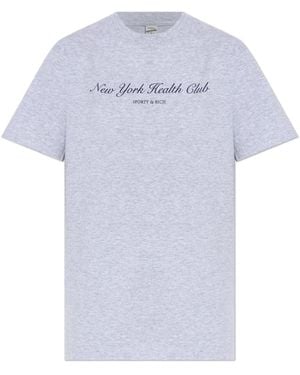 Sporty & Rich T-Shirts - Blu