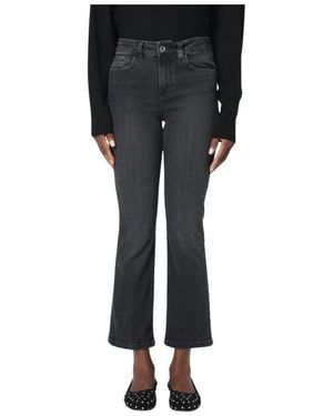 Liu Jo Schwarze Bootcut Jeans Für Frauen