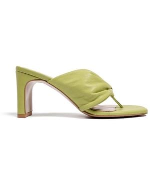L37 Heeled Mules - Amarillo