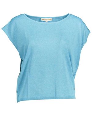 Kocca Tops ,Blauw ,Polyester Polyester T-Shirt