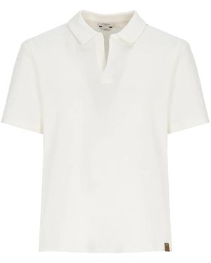 Jacob Cohen Tops ,Wit ,Katoen Polo Shirt