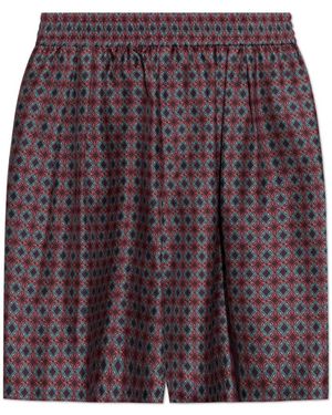 Balmain Long Shorts - Violet