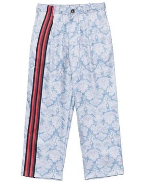 Pierre Louis Mascia Straight Trousers - Blue