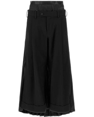 Junya Watanabe Hybrid Hose - Schwarz