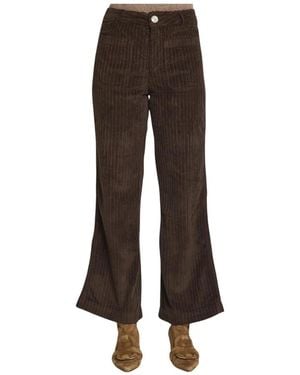 MASSCOB Wide Trousers - Brown
