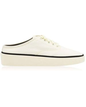 Fear Of God Backless latte sneakers logo gummisohle - Weiß