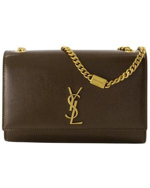 Saint Laurent Cross Body Bags - Marrón