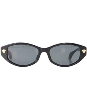 Versace Accessoires ,Zwart ,Ve 4512D Zonnebril - Grijs