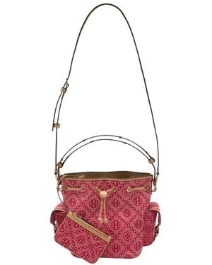 Tory Burch Bucket Bags - Red